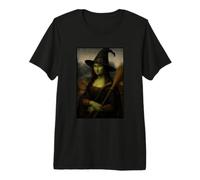 Sorcière Mona Lisa T-Shirt Haut de Gamme