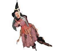 Sorcière pendante, Scary Voice et Touch Control Screaming Witches | Sorcières d'Halloween en plein air, décoration d'Halloween avec commande vocale, décorations de sorcières en plein air