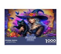Sorcière Puzzle De 1000 Pièces : Calmez L’Esprit Agité chez Les Enfants avec Une Activité Calmante Absolument Éblouissant.