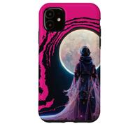Sorcière Spatiale du Futur. Midjourney A.l. Art Coque pour iPhone 11