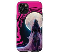 Sorcière Spatiale du Futur. Midjourney A.l. Art Coque pour iPhone 11 Pro