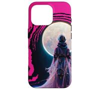 Sorcière Spatiale du Futur. Midjourney A.l. Art Coque pour iPhone 16 Pro