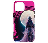 Sorcière Spatiale du Futur. Midjourney A.l. Art Coque pour iPhone 16 Pro Max
