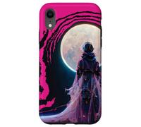 Sorcière Spatiale du Futur. Midjourney A.l. Art Coque pour iPhone XR