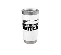 Sorcière suprême d'Halloween Gobelet isotherme en acier inoxydable double paroi
