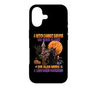 Sorcière sur Le vin, Elle a Besoin d'un Costume d'halloween Coque pour iPhone 17