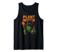 Sorcière Verte Sorcière Vintage Femmes Herbal Magie Débardeur
