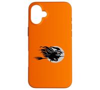 Sorcière Volante Assise à Cheval sur Un Balai Devant la Lune 2 Coque pour iPhone 16 Plus