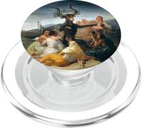 Sorcières avec chèvre Baphomet Satan Francisco Goya Occulte Goth PopSockets PopGrip pour MagSafe