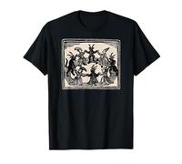 Sorcières Cercle Danse Hexe Gothique Wicca païenne sorcière Occulte T-Shirt
