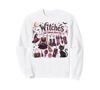 Sorcières d'halloween Roses pour sorcières Qui veulent Juste s'amuser Coquette Sweatshirt