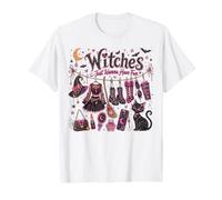 Sorcières d'halloween Roses pour sorcières Qui veulent Juste s'amuser Coquette T-Shirt