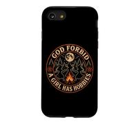 Sorcières, Dieu ne Plaise à Une Fille d'avoir des Loisirs, feu de Camp sur la Lune Coque pour iPhone SE (2020) / 7/8