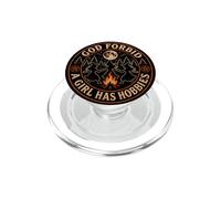 Sorcières, Dieu ne Plaise à Une Fille d'avoir des Loisirs, feu de Camp sur la Lune PopSockets PopGrip pour MagSafe