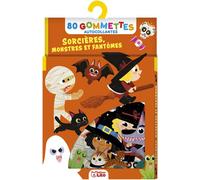 Sorcieres monstres et fantomes - 80 gommettes autocollantes - Fabienne Blanchut - Lito - Document jeunesse