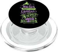Sorcières, Monstres, gobelins et cris C'est Presque Halloween PopSockets PopGrip pour MagSafe