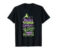 Sorcières, Monstres, gobelins et cris C'est Presque Halloween T-Shirt
