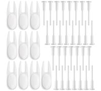 Sorcristy Lot de 30 bouchons d'air avec 10 outils de retrait, kit universel de bouchon de balle de yoga pour ballons d'exercice, ballons de pilates, balles de stabilité, lits gonflables, flotteurs de