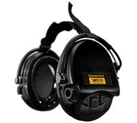 Protecteurs auditifs actifs Supreme Pro-X Gel Neckband Sordin - Black