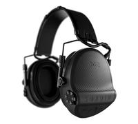 Sordin X2 Casque antibruit 301004-10G - Protection auditive pour la Chasse et Le tir Sportif avec Bandeau en Cuir - Actif et électronique - Noir
