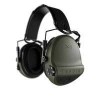 Sordin X2 Casque antibruit à coquilles - Protection auditive pour la chasse et le tir sportif avec bandeau en cuir - actif et électronique
