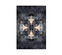 SORECI Metatron - Poster sur toile Cube J - Décoration murale pour salon, chambre à coucher, décoration sans cadre - 30 x 45 cm