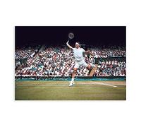 SORECI Poster de motivation sur toile de Roger Federer, poster de motivation - Décoration murale pour salon, chambre à coucher, sans cadre - 40 x 60 cm