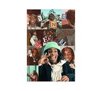 SORECI Poster sur toile YNW Melly du célèbre rappeur YNW Melly - Décoration murale pour salon, chambre à coucher - Sans cadre - 30 x 45 cm