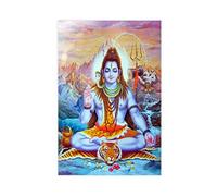 SORECI Shiva Poster sur toile - Décoration murale pour salon, chambre à coucher - Style sans cadre - 30 x 45 cm