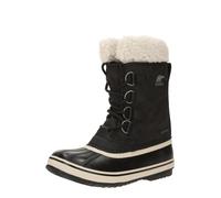 SOREL Après-ski 'Winter Carnival' noir / blanc cassé, Taille 38