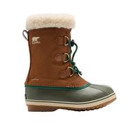 Sorel - Après-skis chauds et imperméables - Big Kids Yoot Pac Nylon WP Velvet Tan Stone Green en Nylon - Taille Enfant 37 - Marron Marron 37