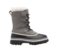 Sorel - Après-skis chauds et imperméables - Caribou WP W Shale Stone pour Femme en Cuir - Taille 42 - Gris Gris 42