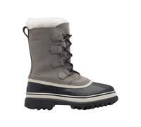 Sorel - Après-skis chauds et imperméables - Caribou™ Wp W Shale Stone pour Femme en Cuir - Taille 5 US - Gris Gris 5 US