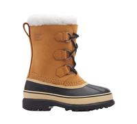 Sorel - Après-skis chauds et imperméables - Youth Caribou™ Wp Buff en Cuir - Taille Enfant 34 - Marron Marron 34