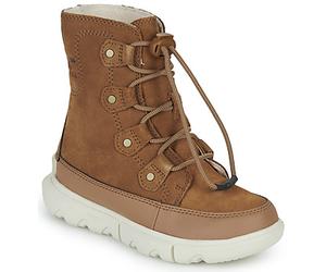 Sorel Boots enfant YOUTH SOREL EXPLORER LACE WP in Marron 37