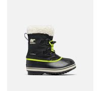 Sorel Childrens Yoot Pac™ Nylon WP - Bottes de neige enfant Black / Chartreuse 28