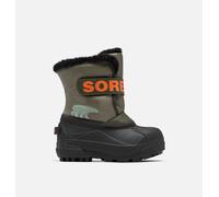 Sorel Snow Commander Boot Botte de Neige, Stone Green Alpine Tundra Toddler Collection 2024, 31 EU