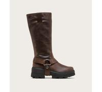 Sorel - Botte Imperméable Haute JOAN FRWD™ - Tobacco, Black - Taille 40.5 EU - Femme