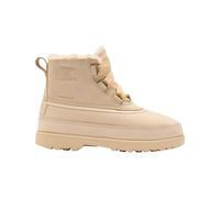 Sorel - Bottes chaudes et imperméables - Ambler Fireside Chukka WP W Bleached Ceramic Warm Gold pour Femme en Cuir - Taille 37 - Beige Beige 37