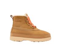 Sorel - Bottes chaudes et imperméables - Ambler Fireside Chukka WP W Caribou Buff Caribou Beige pour Femme en Cuir - Taille 40 - Marron Marron 40
