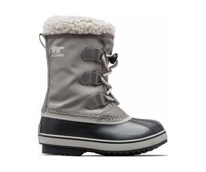 Sorel - Bottes d'après-ski imperméables et isolantes - Yoot Pac Nylon WP Quarry Dove - Taille Enfant 32 - Gris Gris 32