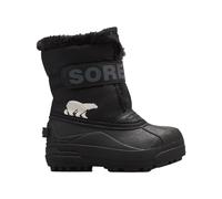 Sorel - Bottes de neige chaudes et résistantes - Childrens Snow Commander™ Boot Black Charcoal - Taille Enfant 11 US - Noir Noir 11 US