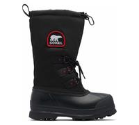 Sorel - Bottes de neige chaudes, imperméables et résistantes - Glacier Xt Black Red Quartz pour Homme - Taille 41 - Noir Noir 41