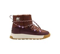 Sorel - Bottes d'hiver imperméables à enfiler - Whitney III Slip-On WP W Dark Auburn Red Lodge pour Femme en Nylon - Taille 38 - Marron Marron 38