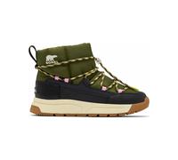 Sorel - Bottes d'hiver imperméables à enfiler - Whitney III Slip-On WP W Utility Green Black pour Femme en Nylon - Taille 10 US - Kaki Kaki 10 US
