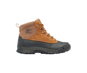 Sorel - Bottes d'hiver imperméables et isolantes - Buxton Lite Lace Plus WP Elk Black pour Homme en Cuir - Taille 44,5 - Marron Marron 44,5