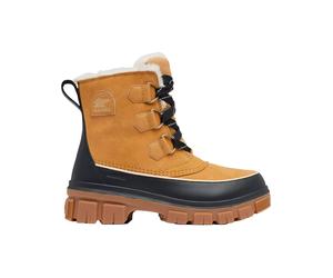 Sorel - Bottes hautes d'hiver imperméables et isolantes - Torino V WP W Curry Black pour Femme en Cuir - Taille 40 - Beige Beige 40