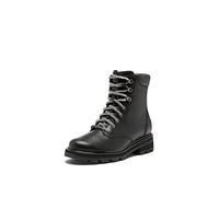 SOREL Bottes imperméables Lennox Lace pour femme, Noir, sel de mer, 39 EU