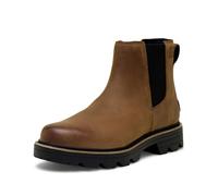 Sorel Bottes imperméables Revel Rd Chelsea pour femme, Tabac noir, 37 EU