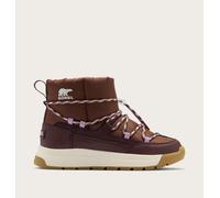 Sorel - Bottes d'hiver imperméables à enfiler - Whitney III Slip-On WP W Dark Auburn Red Lodge pour Femme en Nylon - Taille 40,5 - Marron Marron 40,5